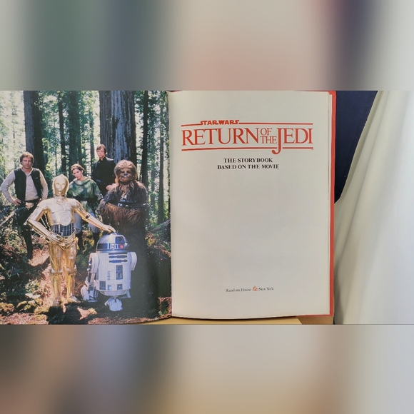 Star Wars Return of the Jedi The Storybook HB 1st Edition 1st Printing 1983 - Picture 3 of 7